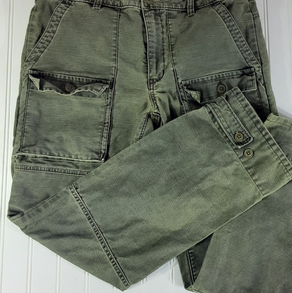 L.L. Bean Green Cargo Pants